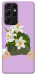 Чехол Flower message для Galaxy S21 Ultra