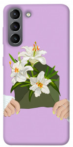 Чохол Flower message для Galaxy S21