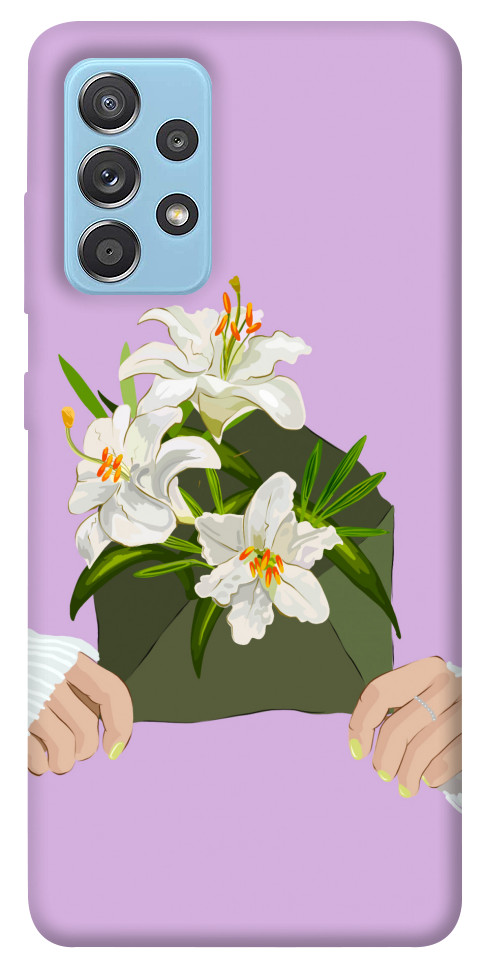 Чохол Flower message для Galaxy A52