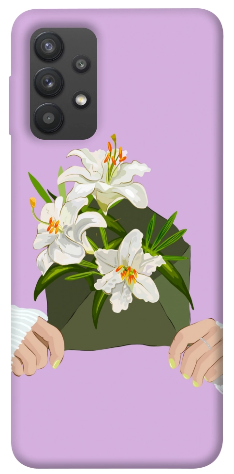 Чохол Flower message для Galaxy A32 4G