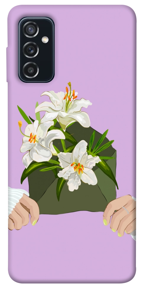 Чехол Flower message для Galaxy M52