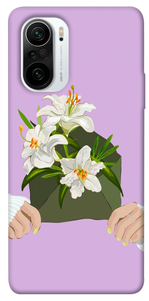 Чехол Flower message для Xiaomi Redmi K40