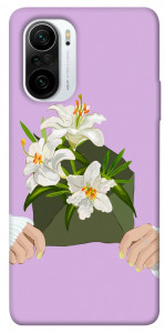 Чохол Flower message для Xiaomi Poco F3