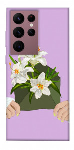 Чохол Flower message для Galaxy S22 Ultra