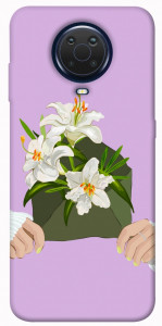 Чохол Flower message для Nokia G10