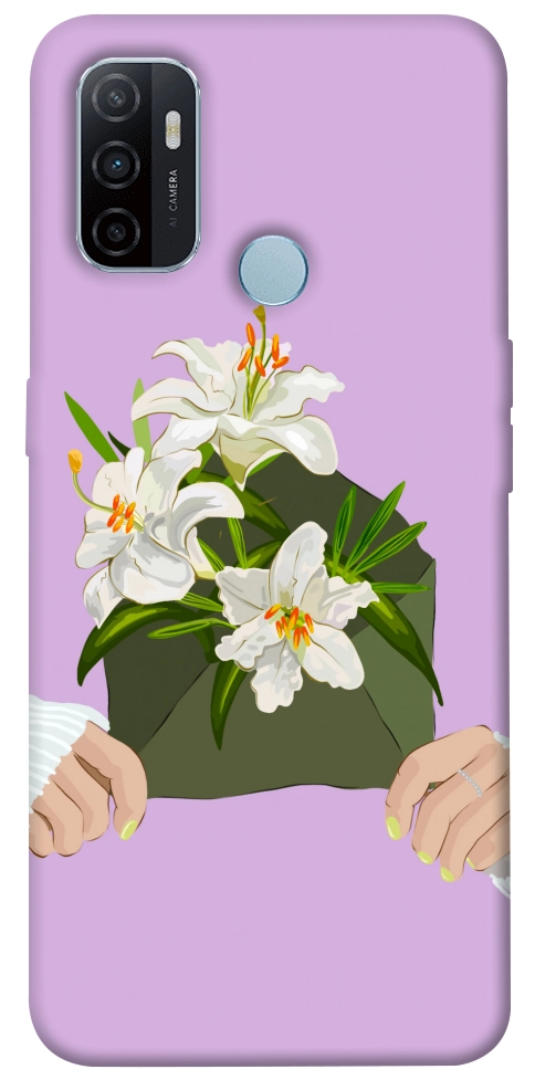 Чохол Flower message для Oppo A32