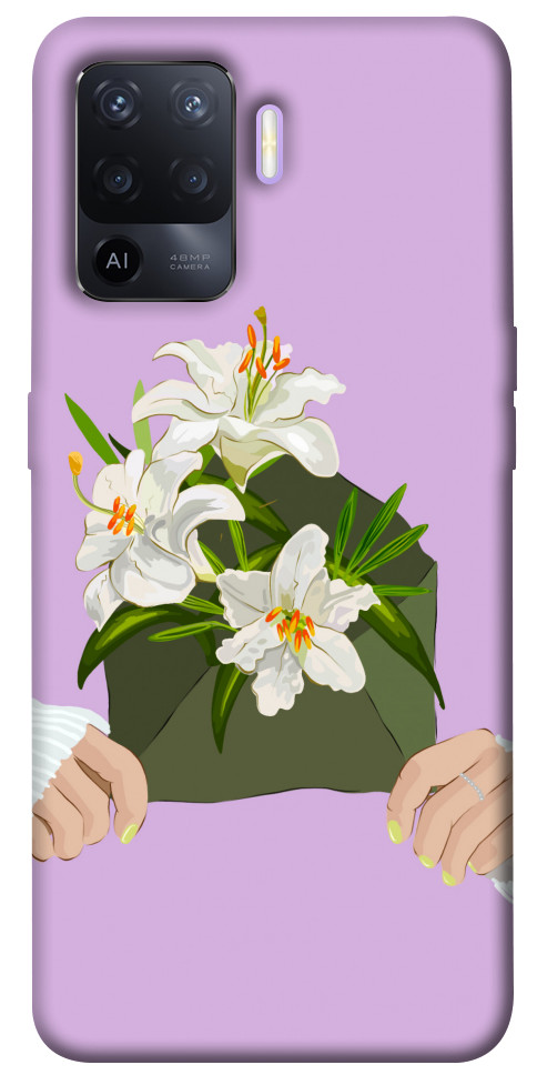 

Чехол Flower message для Oppo A94 1368590