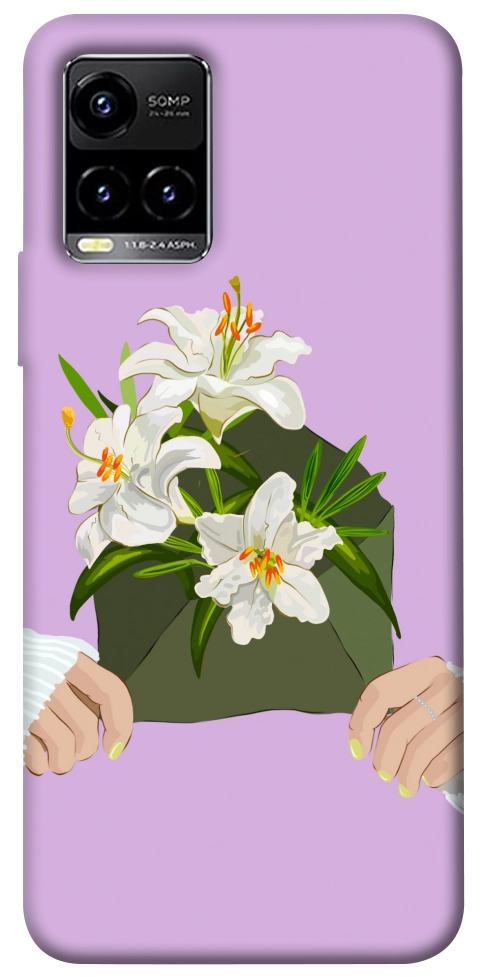 Чехол Flower message для Vivo Y33s