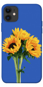 Чехол Bouquet of sunflowers для iPhone 11