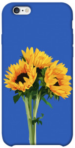 Чехол Bouquet of sunflowers для iPhone 6 (4.7'')