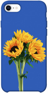 Чехол Bouquet of sunflowers для iPhone SE (2020)