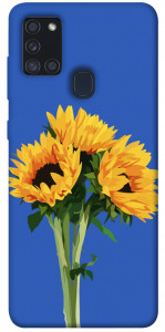 Чохол Bouquet of sunflowers для Galaxy A21s (2020)