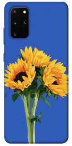 Чехол Bouquet of sunflowers для Galaxy S20 Plus (2020)