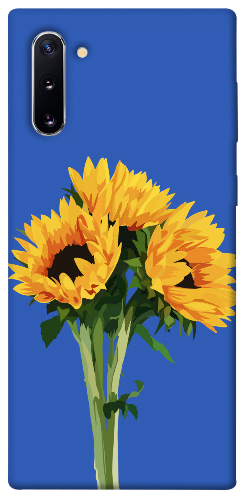 Чохол Bouquet of sunflowers для Galaxy Note 10 (2019)