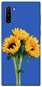 Чехол Bouquet of sunflowers для Galaxy Note 10 (2019)