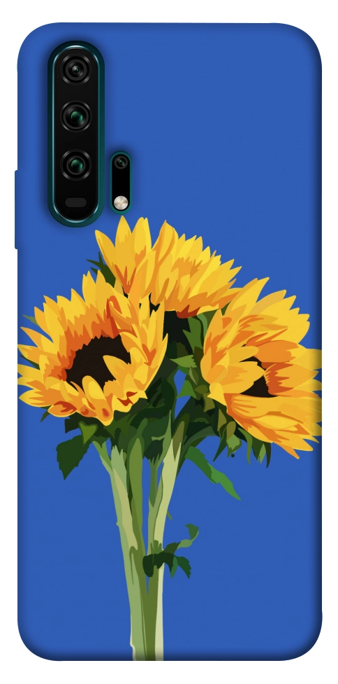 Чехол Bouquet of sunflowers для Huawei Honor 20 Pro