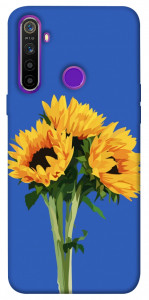 Чехол Bouquet of sunflowers для Realme 5