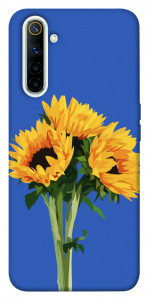 Чехол Bouquet of sunflowers для Realme 6