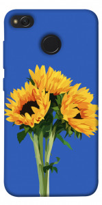 Чехол Bouquet of sunflowers для Xiaomi Redmi 4X