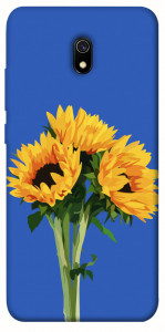 Чехол Bouquet of sunflowers для Xiaomi Redmi 8a