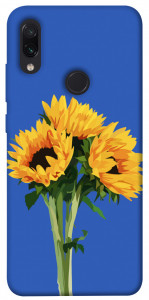 Чехол Bouquet of sunflowers для Xiaomi Redmi Note 7