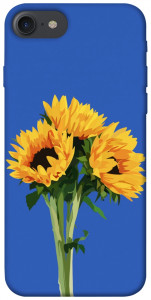 Чехол Bouquet of sunflowers для iPhone 7 (4.7'')