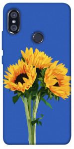 Чехол Bouquet of sunflowers для Xiaomi Redmi Note 5 (DC)