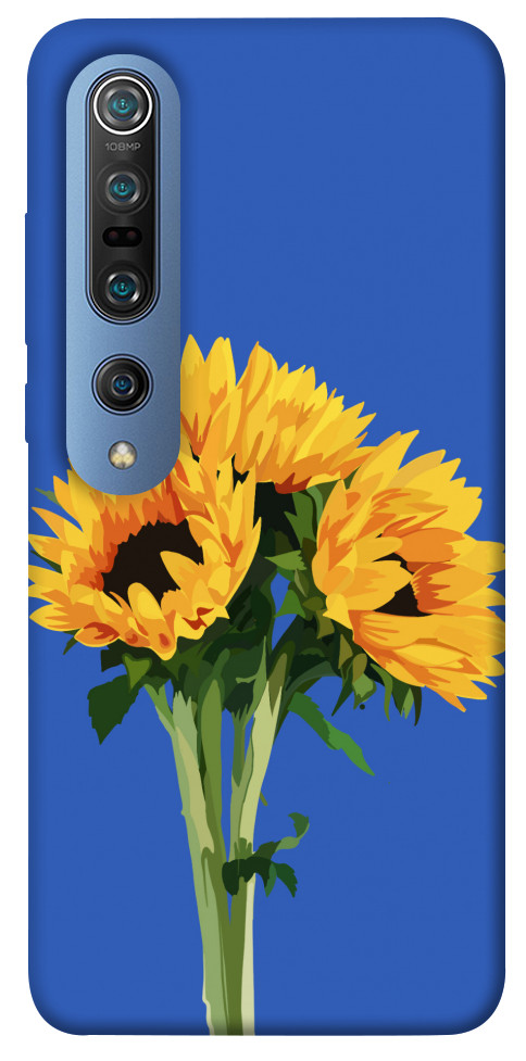 Чохол Bouquet of sunflowers для Xiaomi Mi 10