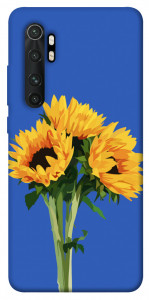 Чехол Bouquet of sunflowers для Xiaomi Mi Note 10 Lite