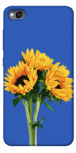 Чехол Bouquet of sunflowers для Xiaomi Redmi 4A
