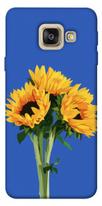 Чехол Bouquet of sunflowers для Galaxy A5 (2017)