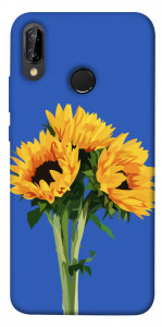 Чехол Bouquet of sunflowers для Huawei P20 Lite