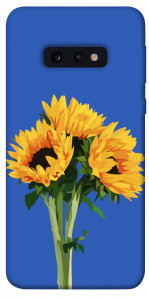 Чехол Bouquet of sunflowers для Galaxy S10e
