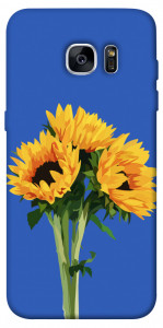 Чехол Bouquet of sunflowers для Galaxy S7 Edge
