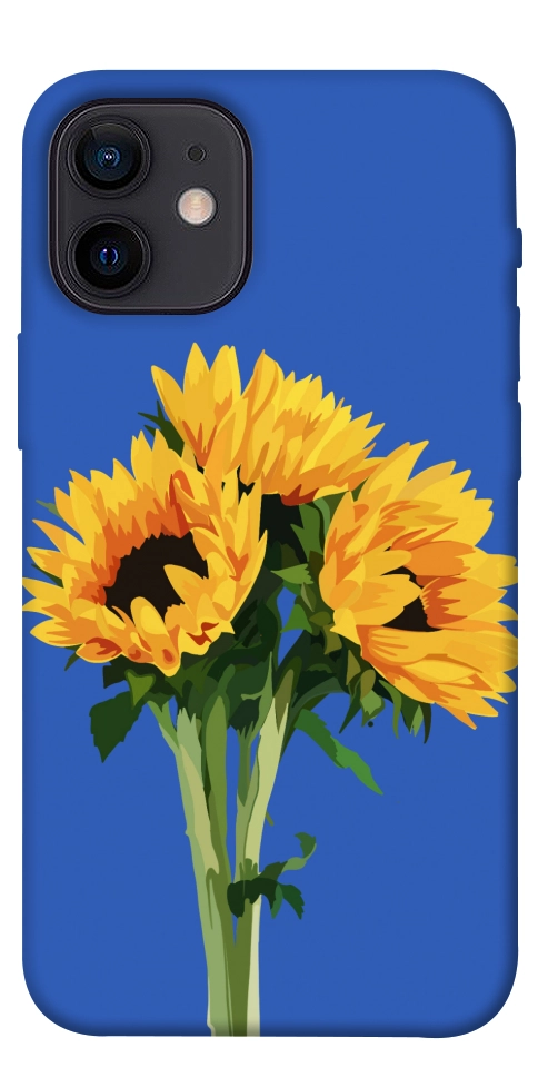 Чохол Bouquet of sunflowers для iPhone 12 mini