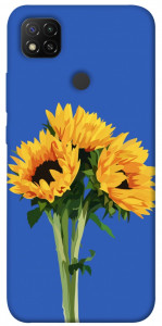 Чехол Bouquet of sunflowers для Xiaomi Redmi 9C