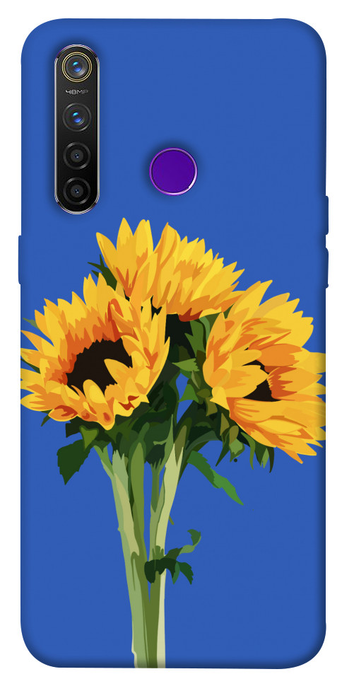 

Чехол Bouquet of sunflowers для Realme 5 Pro 1368940