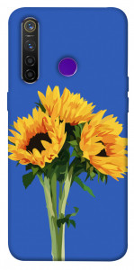 Чехол Bouquet of sunflowers для Realme 5 Pro