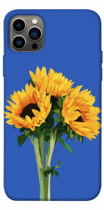 Чехол Bouquet of sunflowers для iPhone 12 Pro