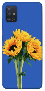 Чехол Bouquet of sunflowers для Galaxy M51