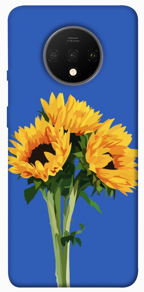 Чехол Bouquet of sunflowers для OnePlus 7T