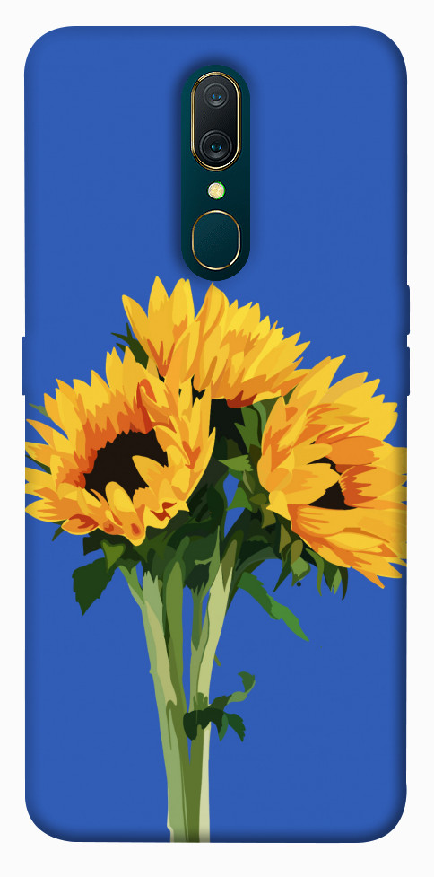 Чехол Bouquet of sunflowers для OPPO A9