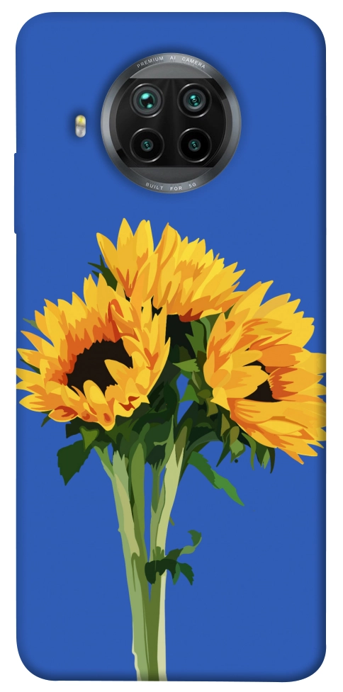 Чохол Bouquet of sunflowers для Xiaomi Mi 10T Lite