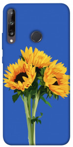 Чохол Bouquet of sunflowers для Huawei P40 Lite E