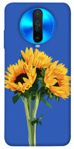 Чехол Bouquet of sunflowers для Xiaomi Poco X2