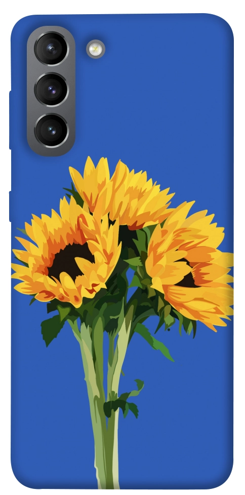 Чохол Bouquet of sunflowers для Galaxy S21