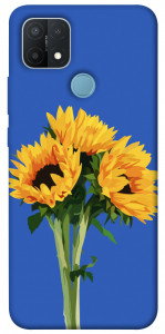 Чехол Bouquet of sunflowers для Oppo A15