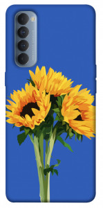 Чехол Bouquet of sunflowers для Oppo Reno 4 Pro