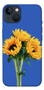 Чехол Bouquet of sunflowers для iPhone 13