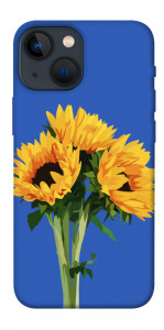 Чехол Bouquet of sunflowers для iPhone 13 mini